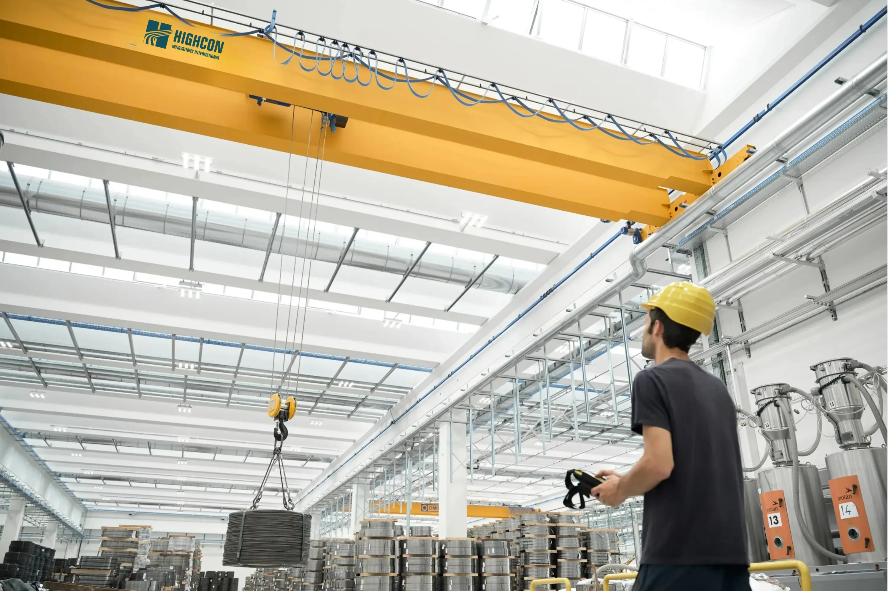 Double-girder overhead crane
