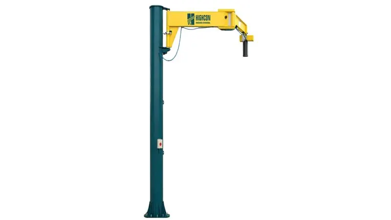 Pillar Jib Crane with Articulated Boom