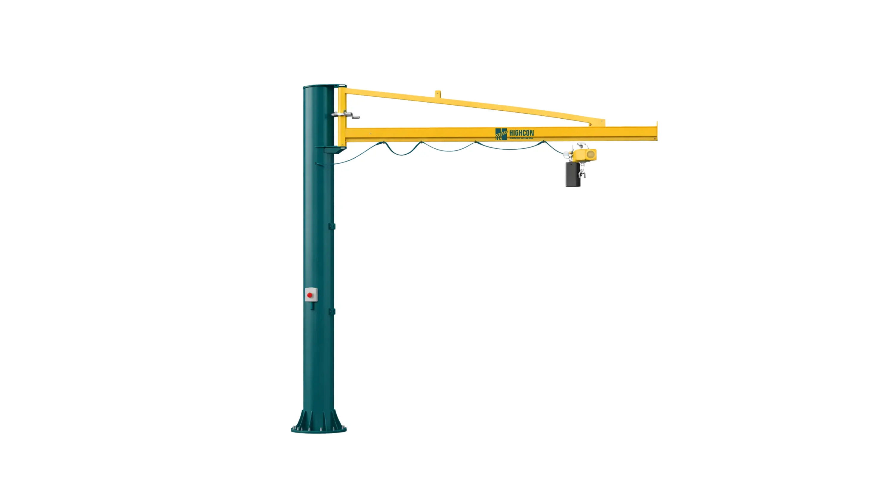 Pillar Jib Crane with Channel Shaped Profile Boom