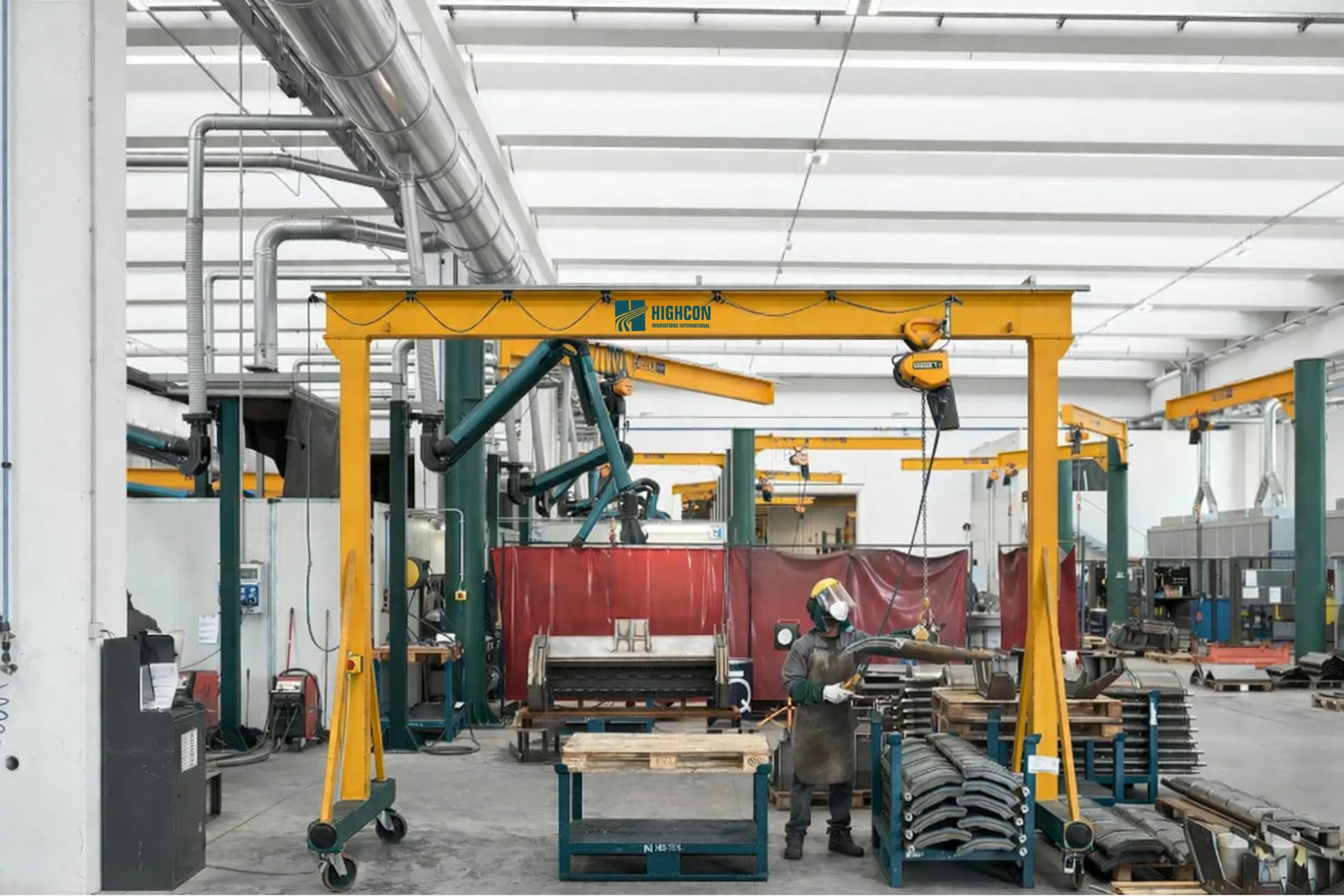 Portable gantry crane