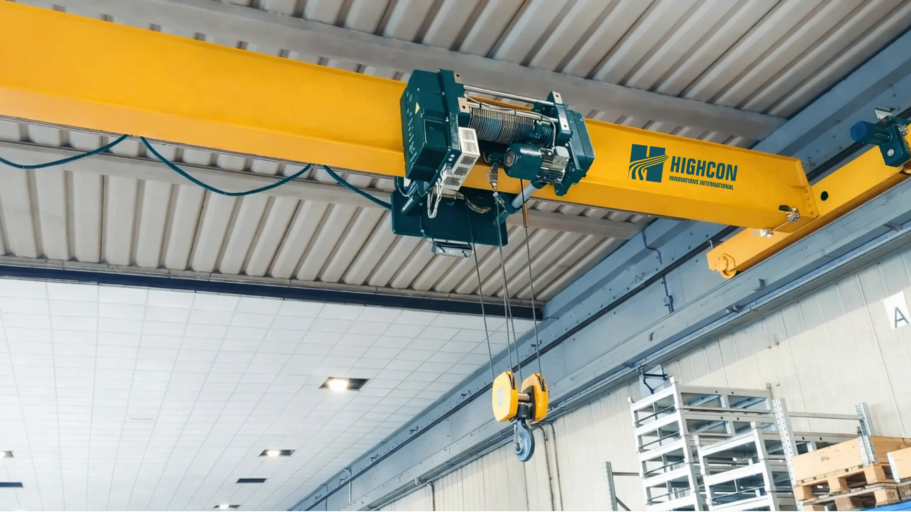 Single-girder overhead crane